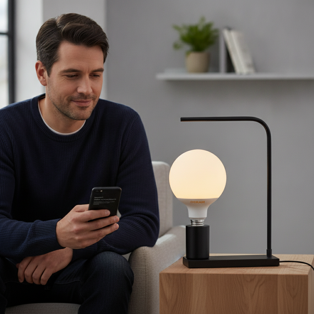 LEDVANCE Wifi SMART+ lampe Globe Tunable Blanc G95 (ex 100W) 14W / 2700-6500K E27
